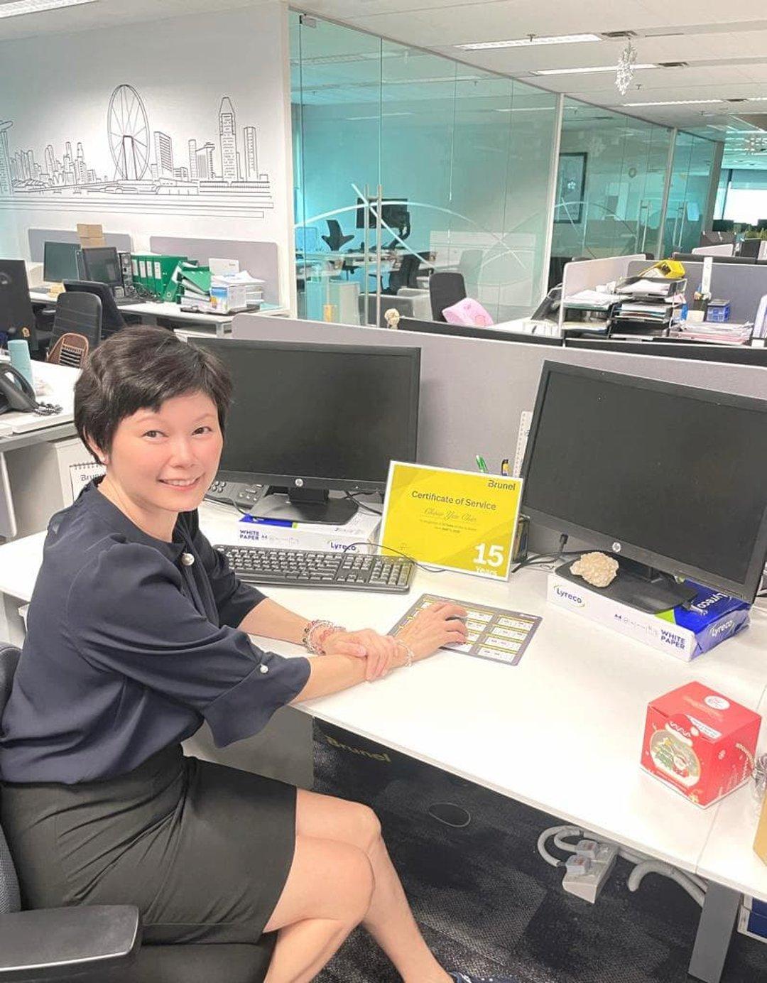Yen Chin in office